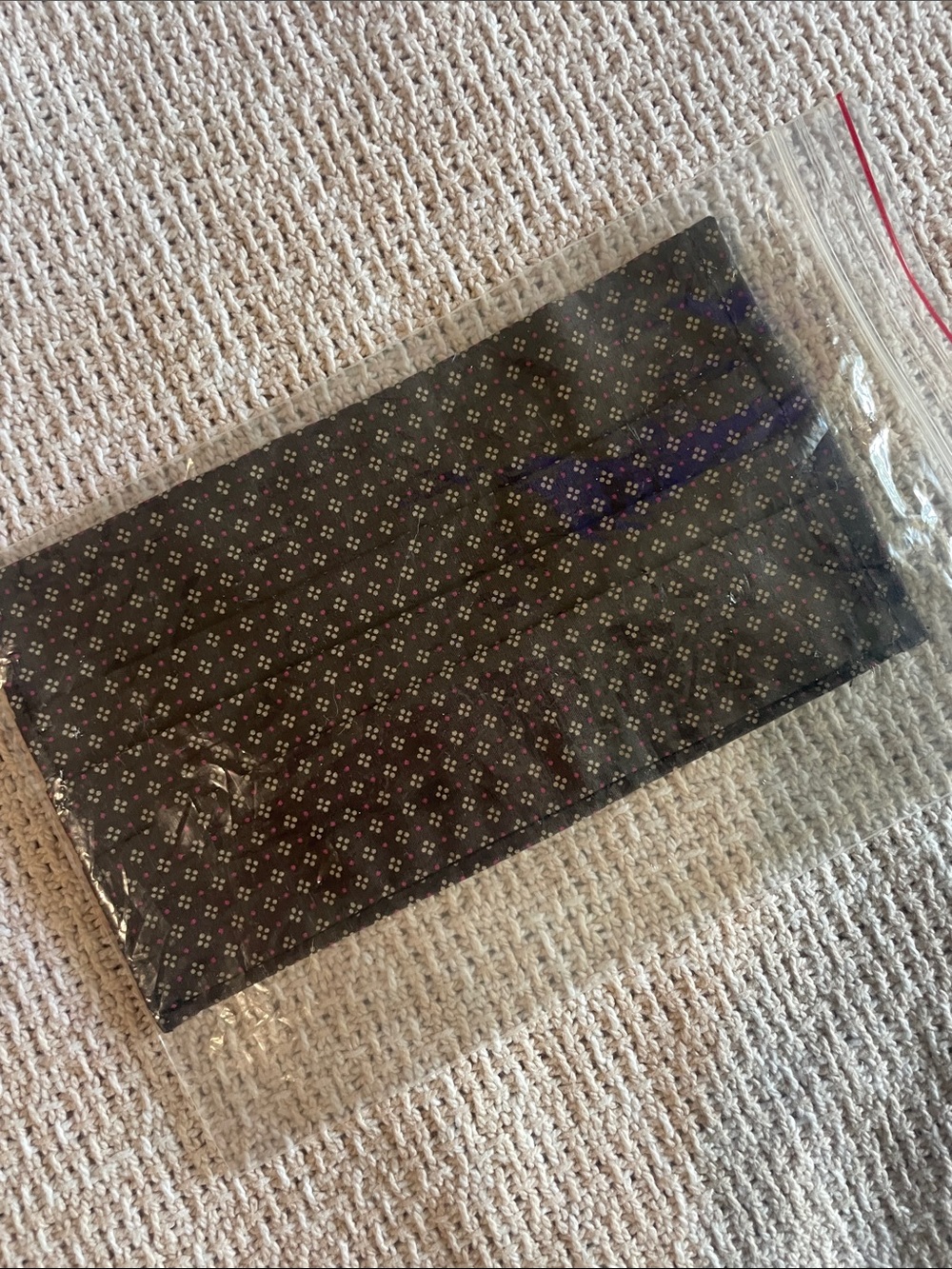 Black Face Mask cover